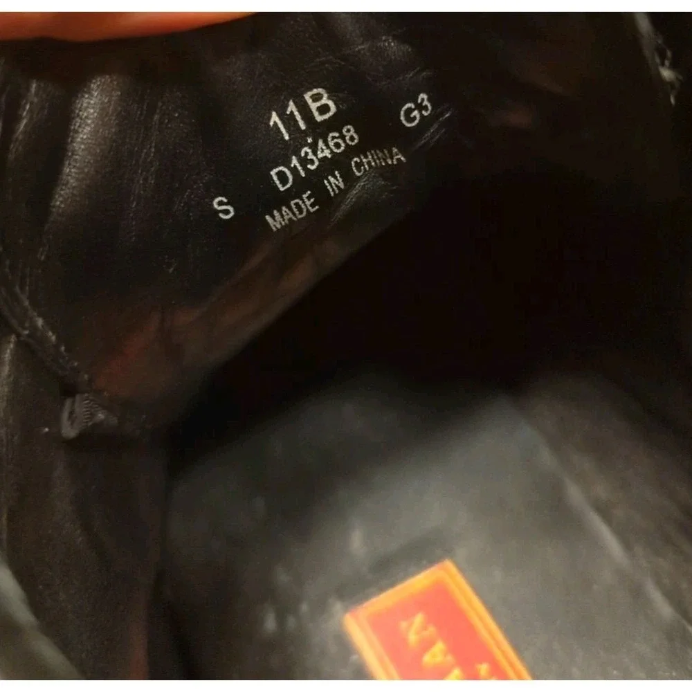Cole Haan Country Black Leather‎ Boots 11 B Ankle Boot Bootie Chukka